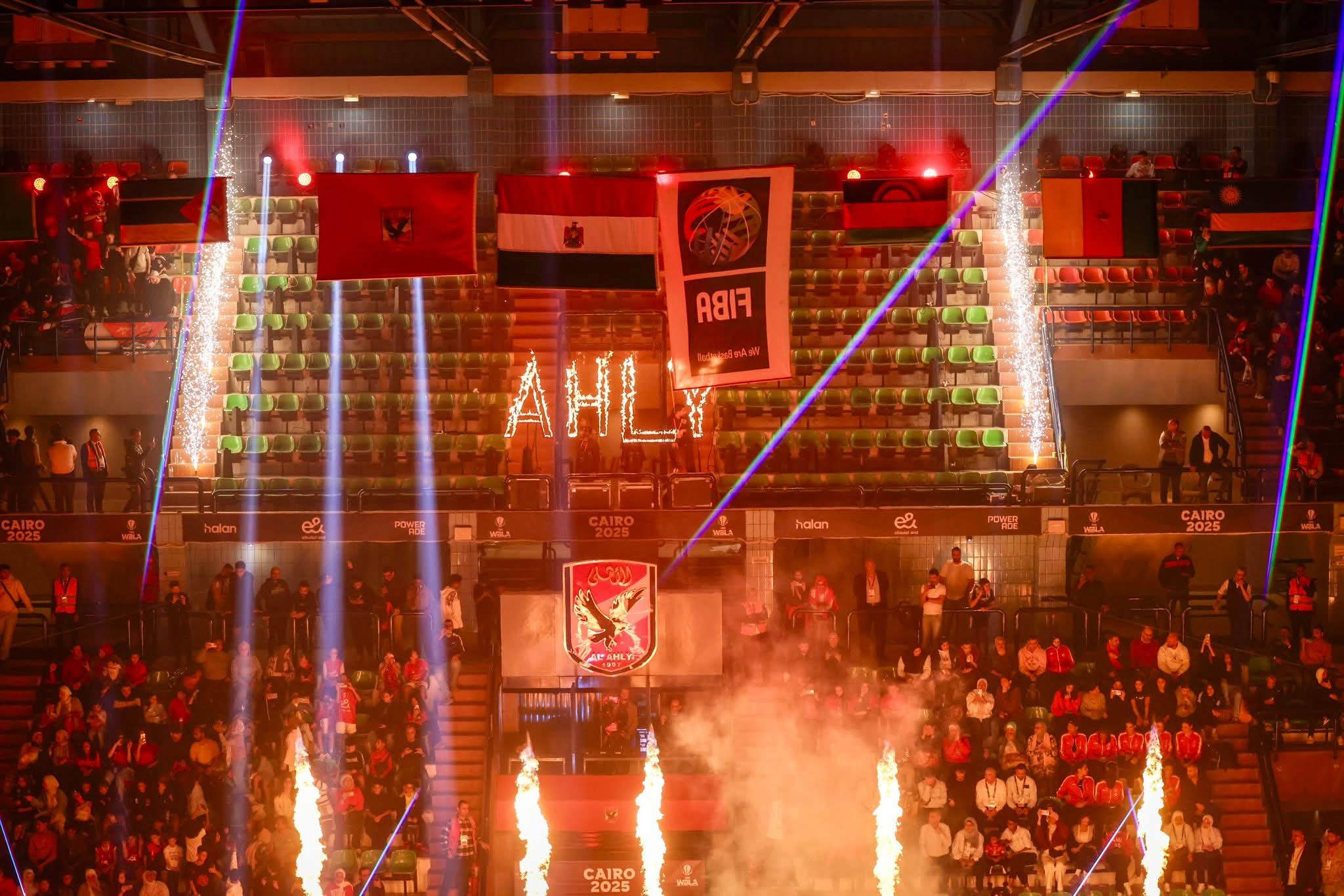 لقطات من حفل افتتاح بطولة إفريقيا لكرة السلة سيدات