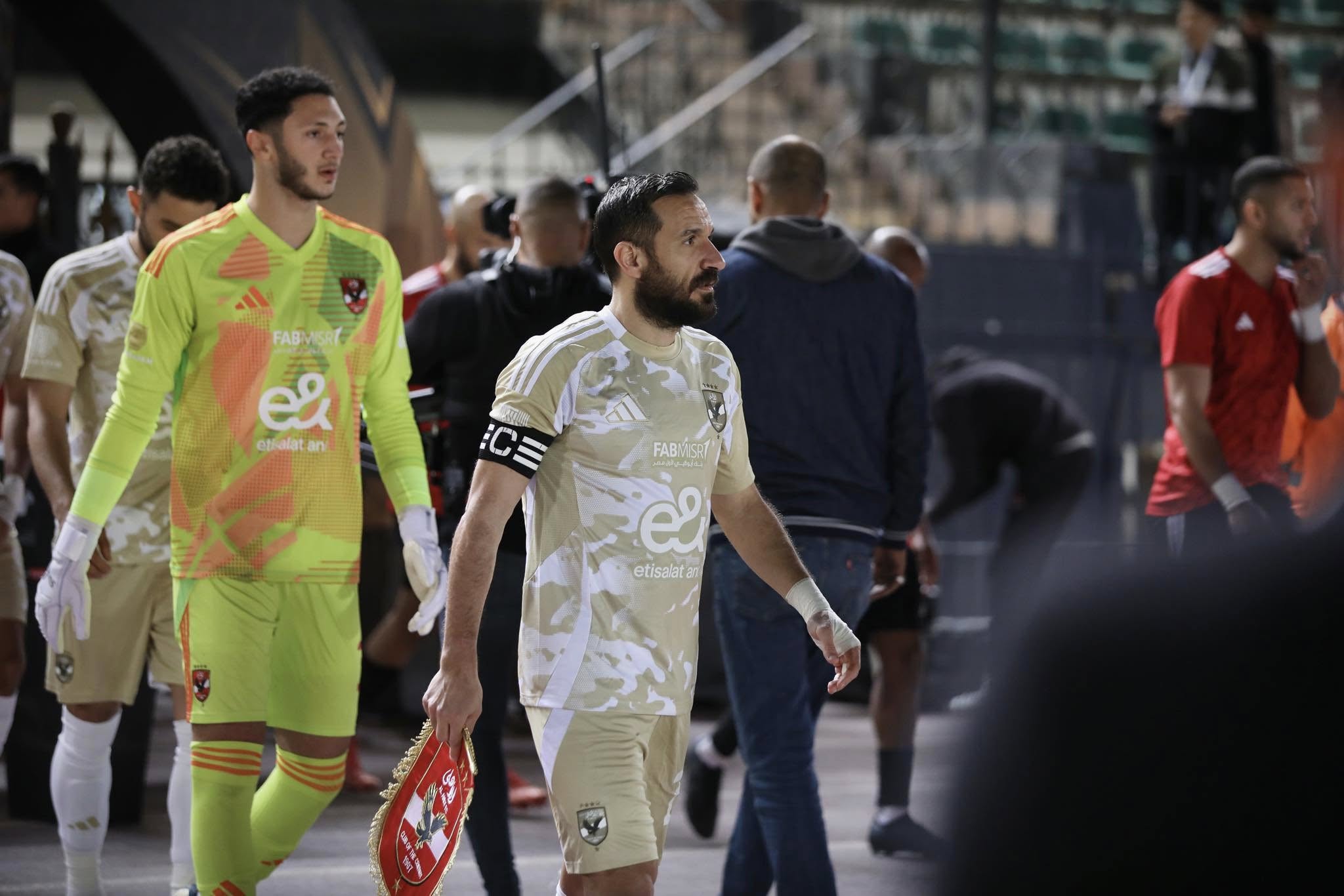صور من مباراة الأهلي وطلائع الجيش بالدوري