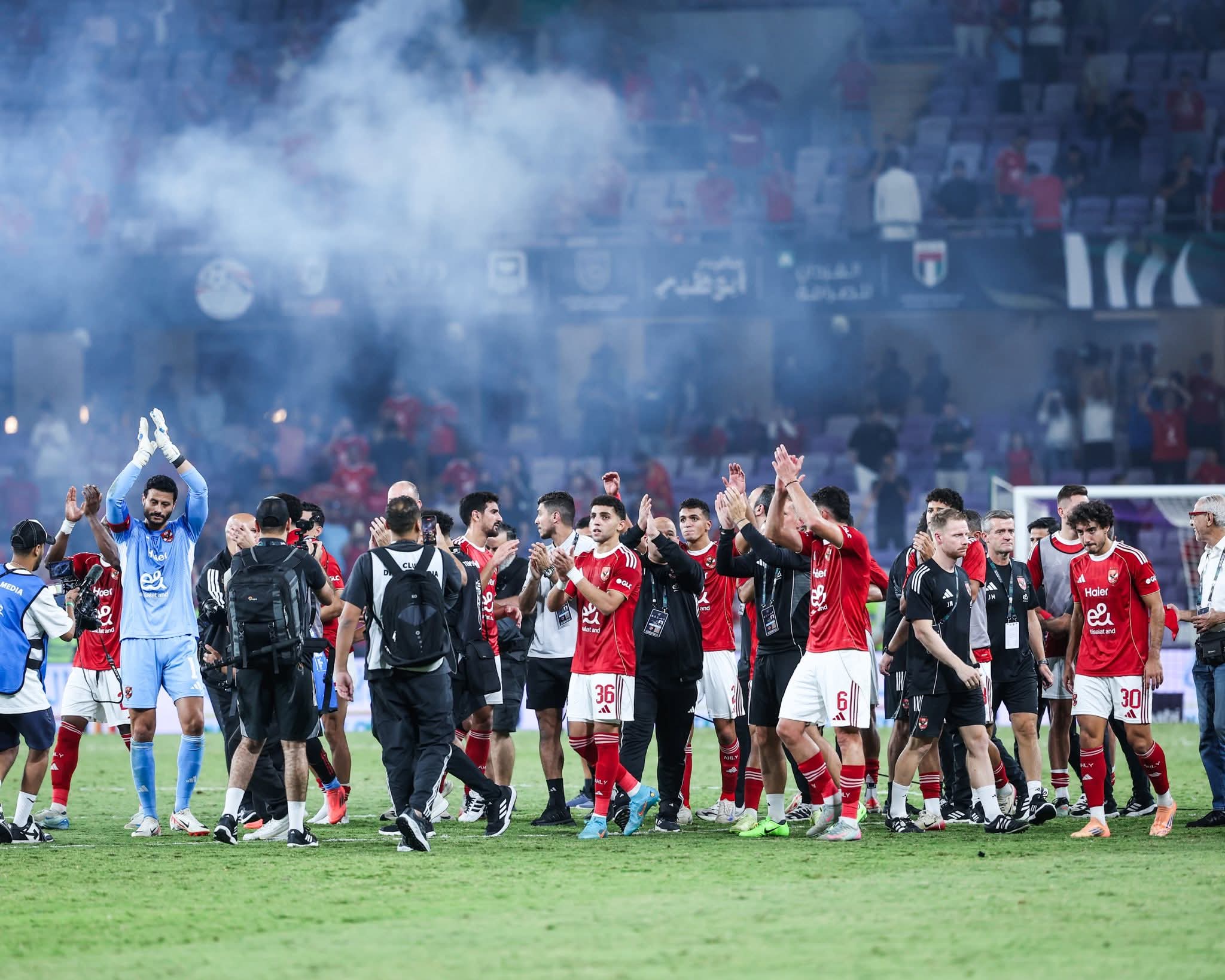 الأهلي يهزم سيراميكا كليوباترا ببطولة السوبر المصري