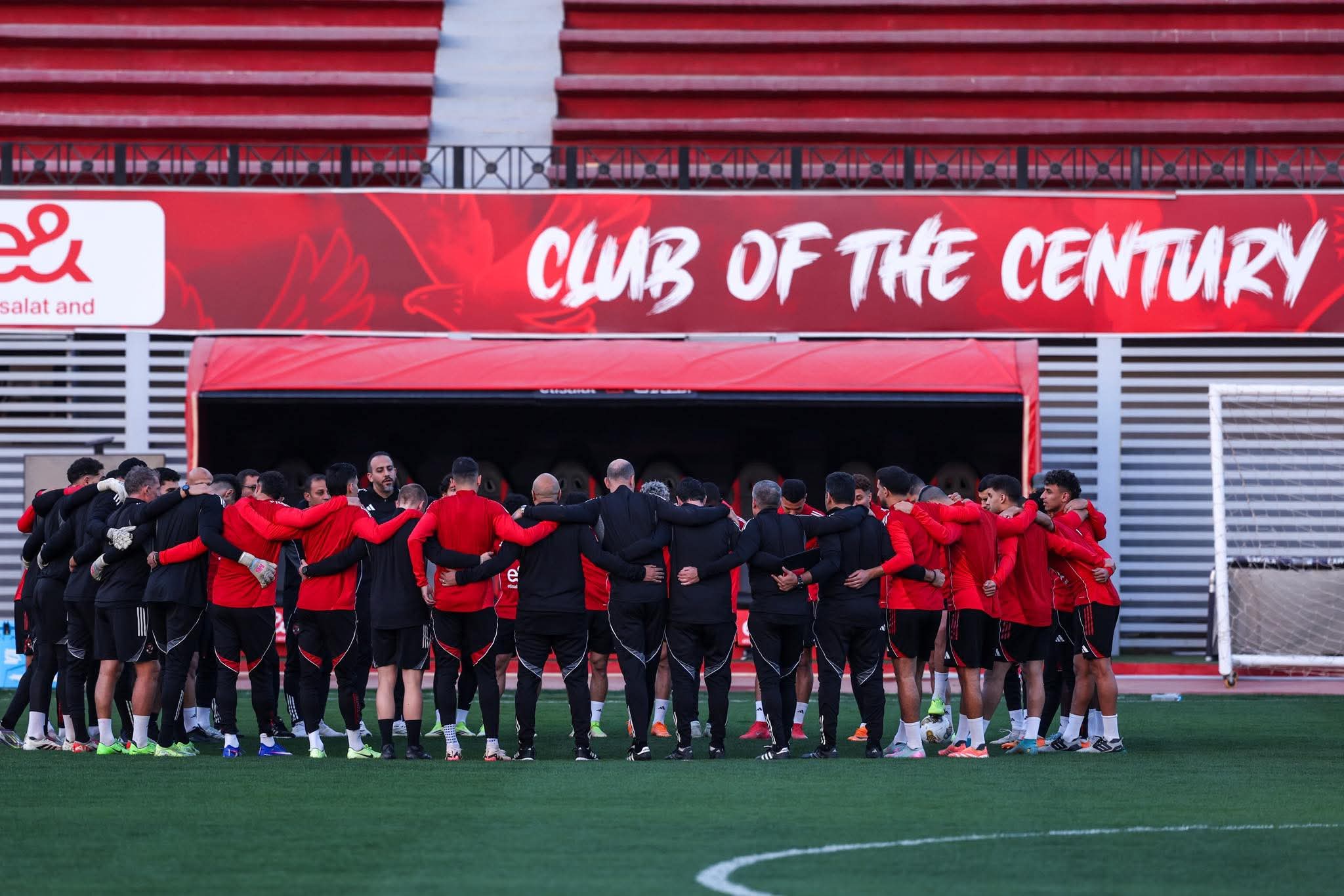 Dernier entraînement avant le match contre l’AS FAR