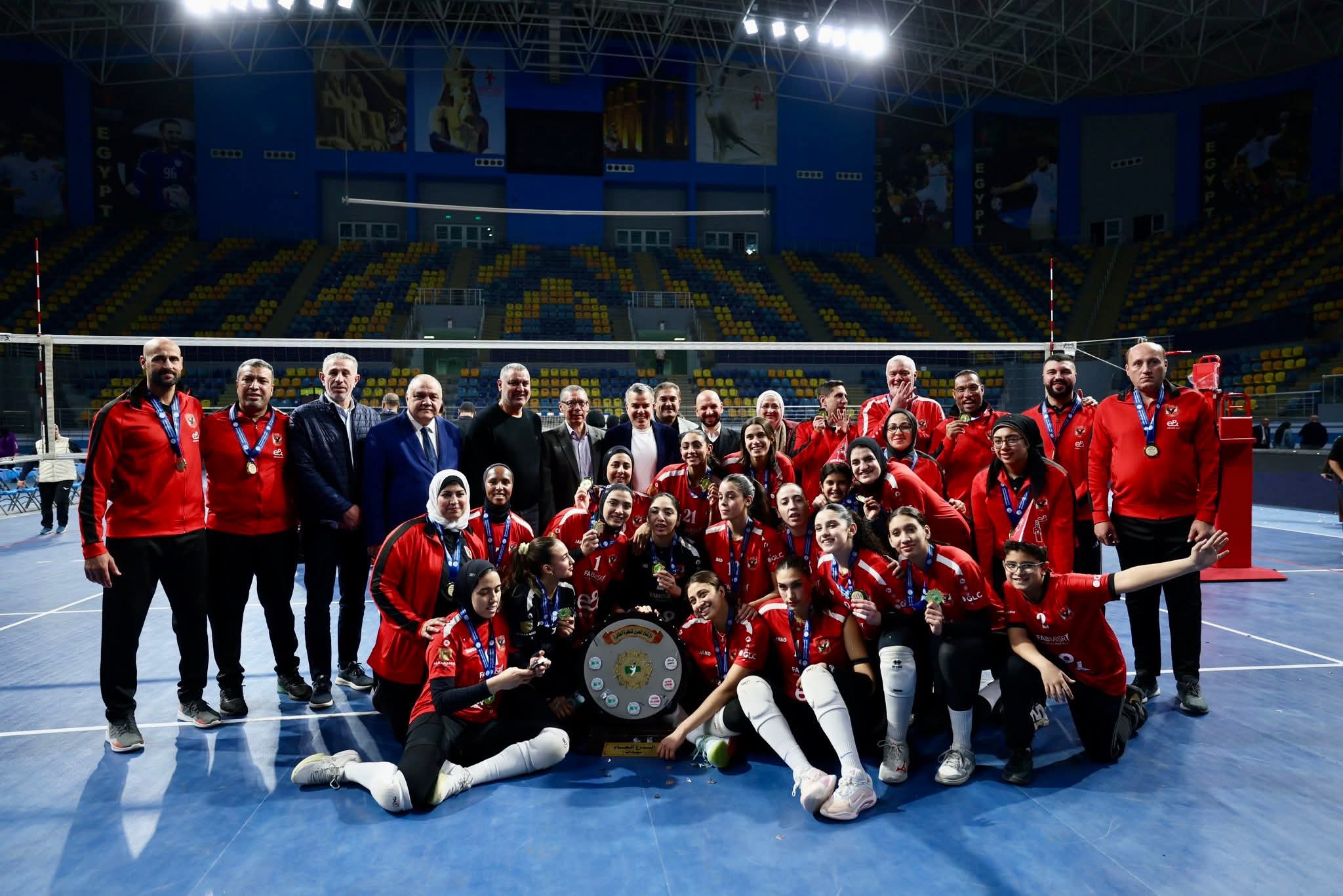 Al Ahly beat Zamalek to win women’s volleyball Super League title
