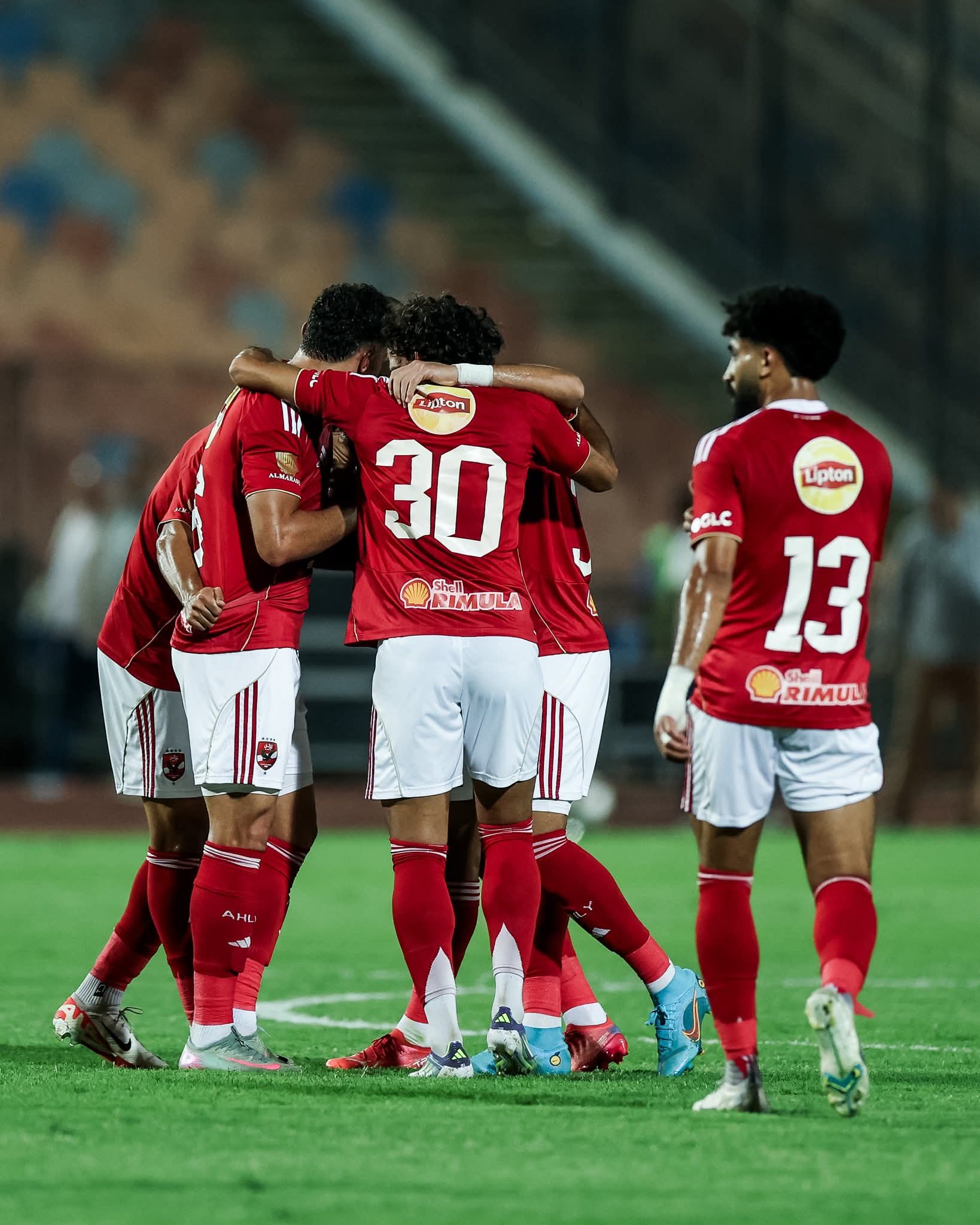 لقطات من فوز الفريق الأول على سيراميكا بالدوري