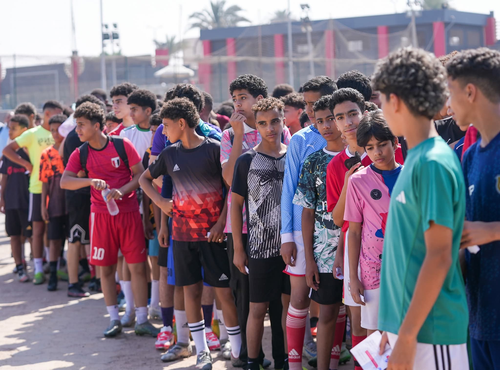 Les tests du secteur des jeunes pour sélectionner les meilleurs talents