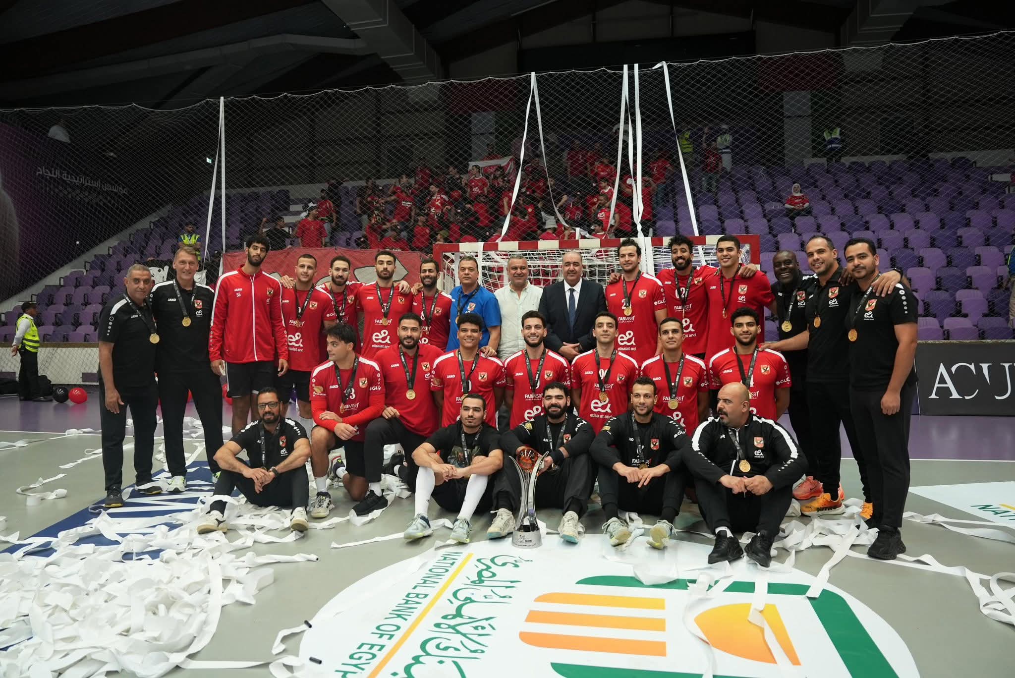 Al Ahly men's handball team crowned Egyptian Super Cup champions