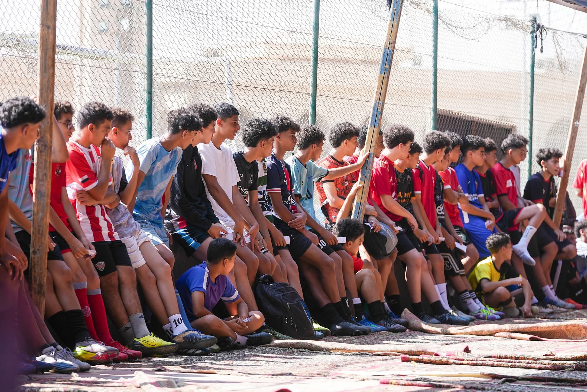 Photos des tests du secteur des jeunes du club